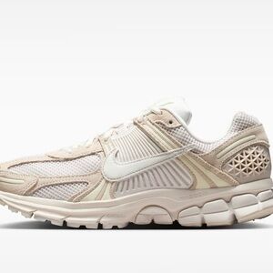 Nike Women's Cream and White Sneakers